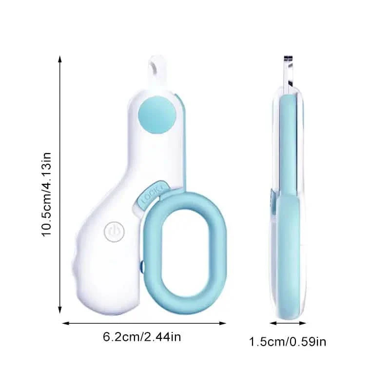Cat Nail Clipper with LED Light
