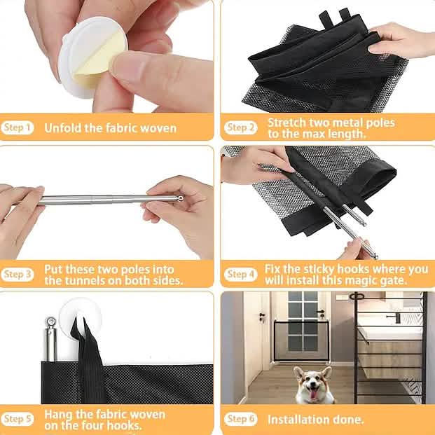 Dog Gate Clever Mesh Dog Fence