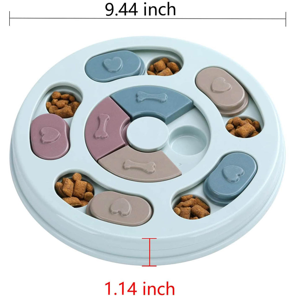 Dogs Food Puzzle Feeder Toys for IQ Training and Mental Enrichment
