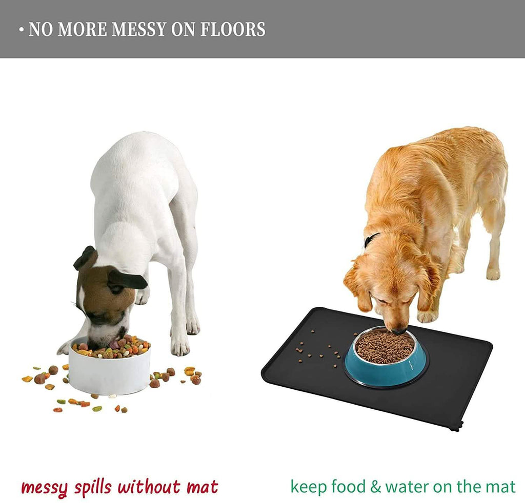 Reopet Silicone Dog Cat Bowl Mat Non-Stick Food Pad